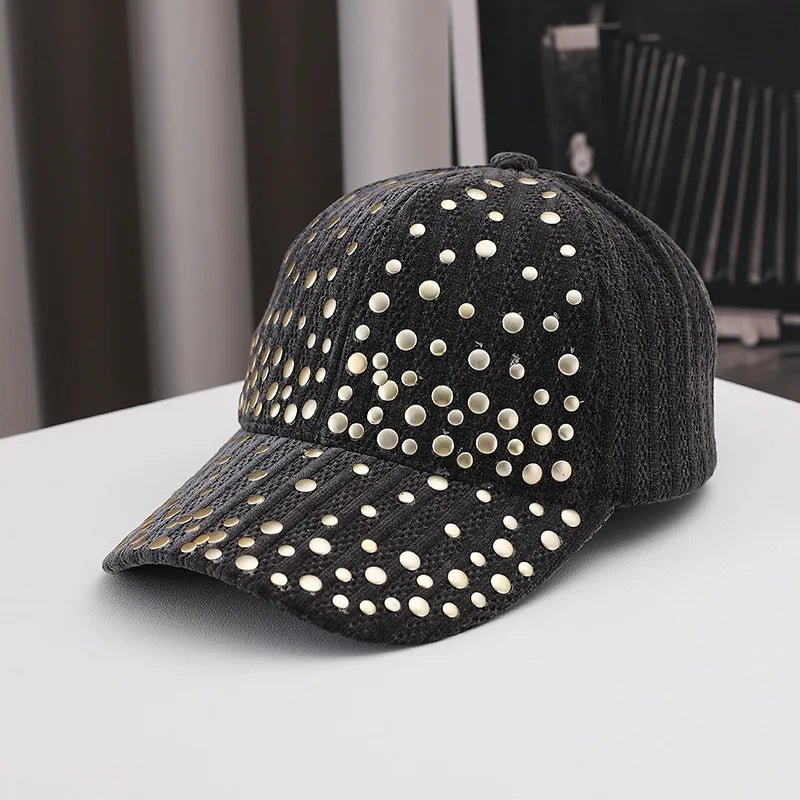 2027 NEW KJ Wholesale Sparkle Bling Rhinestone Studded Adjustable Baseball Caps Hats for Women Men Sport Dad Outdoor Sun Hat - MANDOTOS INTERNATIONAL