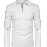 Men's Essential Linen-Cotton Long Sleeve Shirt