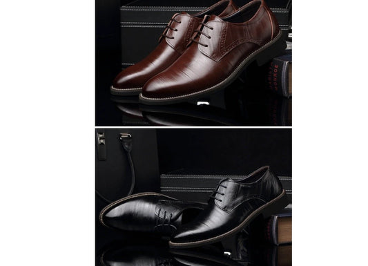 Men's leather shoes men's shoes dress business shoes large size men's shoes casual shoes MANDOTOS