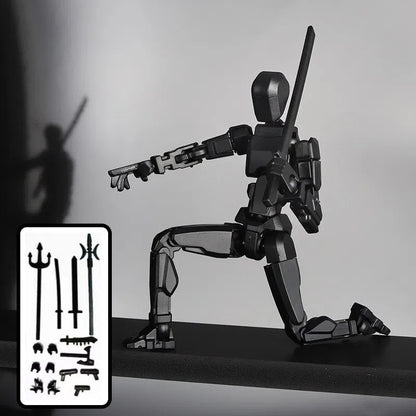 Updated And Hot-sale Multi-Jointed Movable Shapeshift Robot 3D Printed Mannequin Dummy Action Model Doll Toy Kid Gift - MANDOTOS