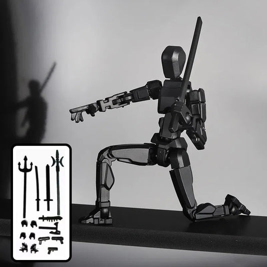 Updated And Hot-sale Multi-Jointed Movable Shapeshift Robot 3D Printed Mannequin Dummy Action Model Doll Toy Kid Gift - MANDOTOS