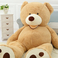 Realistic Plush Bear Toy - Soft, Safe & Charming - MANDOTOS INTERNATIONAL0