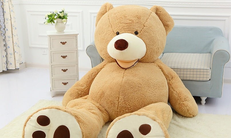 Realistic Plush Bear Toy - Soft, Safe & Charming - MANDOTOS INTERNATIONAL0