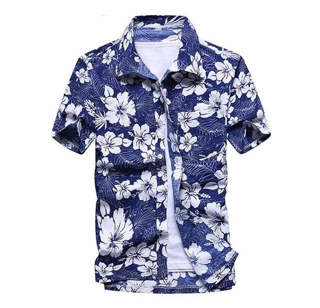 Aloha Shirts Short - sleeved Fashion Chemise Homme Blouse - MANDOTOS INTERNATIONAL0