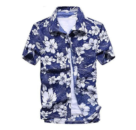 Aloha Shirts Short - sleeved Fashion Chemise Homme Blouse - MANDOTOS INTERNATIONAL0