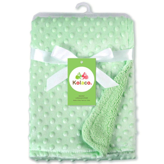 Polar Dot Baby Blanket Blanket Newborn Baby Swaddle Wrap Envelope Bebe Wrap Newborn Baby Bedding Blanket - MANDOTOS INTERNATIONAL0