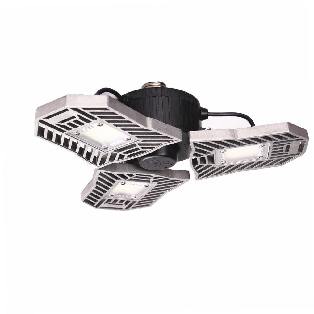 60W Super Bright Deformable LED Light for Gym Warehouse Garage 6000 Lumens0MANDOTOS INTERNATIONAL