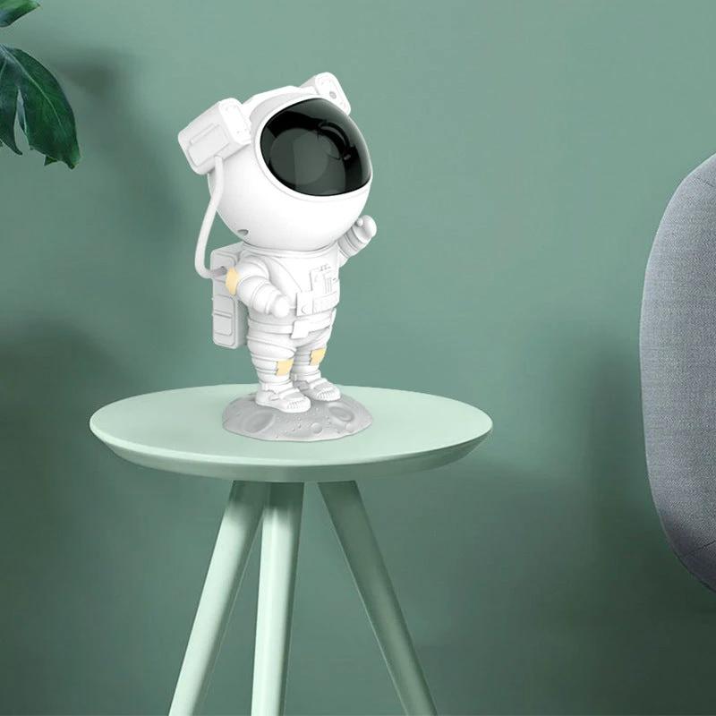 Creative Astronaut Galaxy Starry Sky Projector Nightlight USB Atmospher Bedroom Table Lamp MANDOTOS