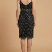 Lara 28860 - Beaded Flounce Dress
