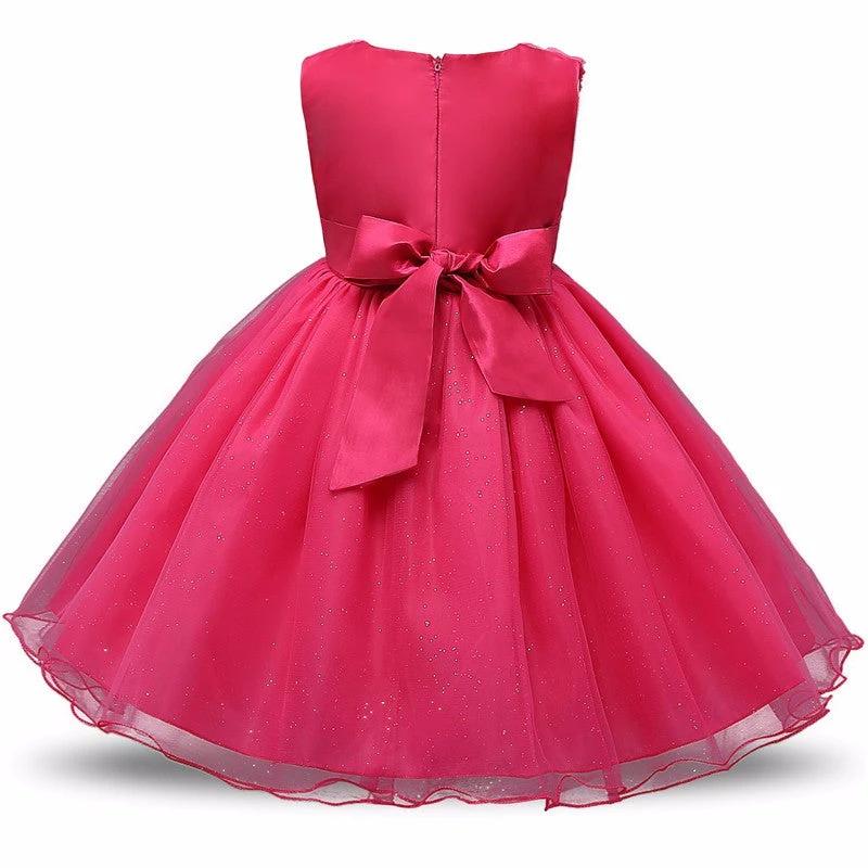 Princess Flower Girl Dress Summer Tutu Wedding Birthday Party Dresses - MANDOTOS INTERNATIONAL0