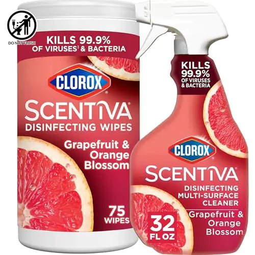Scentiva Grapefruit & Orange Blossom Cleaning Combo - MANDOTOS INTERNATIONAL