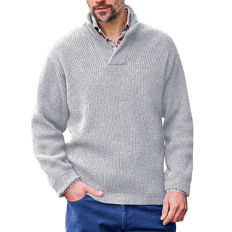 Men's High Neck Classic Sweater