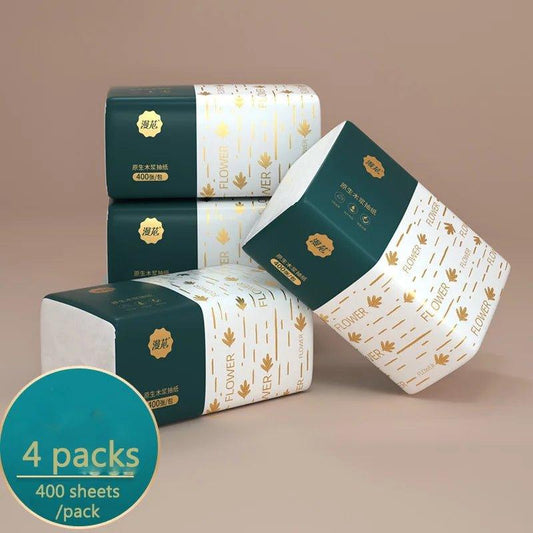 30 Boxes of Paper Towels Full Box Affordable Household Toilet Paper Household Napkins Paper Towels Toilet Paper - MANDOTOS