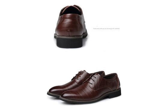 Men's leather shoes men's shoes dress business shoes large size men's shoes casual shoes MANDOTOS