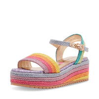 Steve Madden Kids Cleo Rainbow Wedge - MANDOTOS INTERNATIONAL
