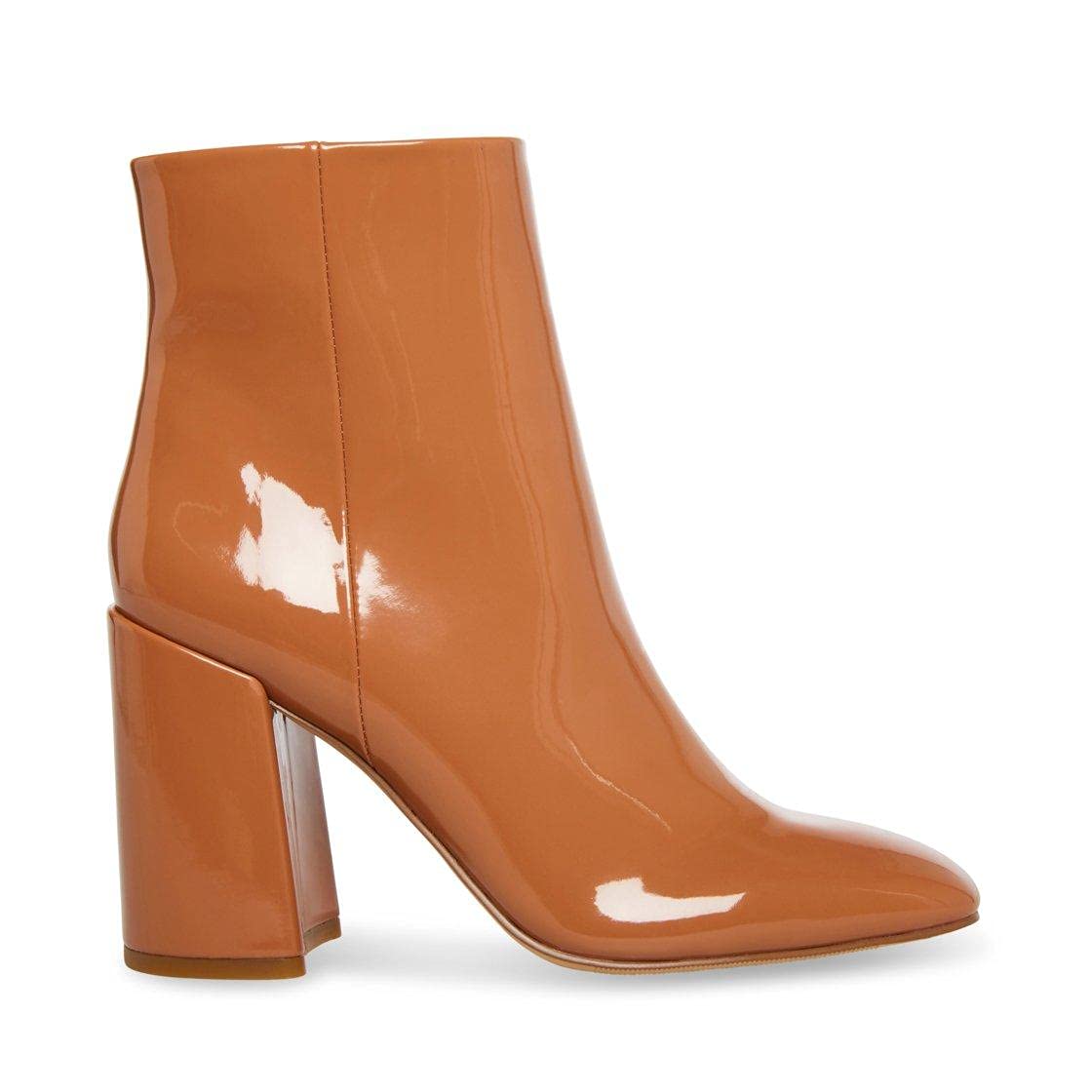 Madden Girl Womens WHILE Bootie Caramel 7.5 - MANDOTOS INTERNATIONAL