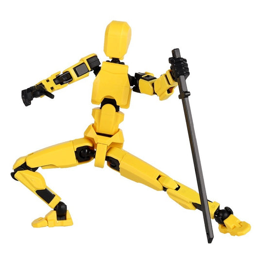 Updated And Hot-sale Multi-Jointed Movable Shapeshift Robot 3D Printed Mannequin Dummy Action Model Doll Toy Kid Gift - MANDOTOS