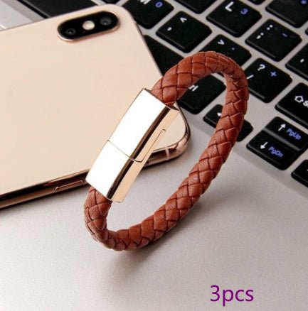 New Bracelet Charger USB Charging Cable Data Charging Cord For IPhone14 13 Max USB C Cable For Phone Micro Cable - MANDOTOS INTERNATIONAL0