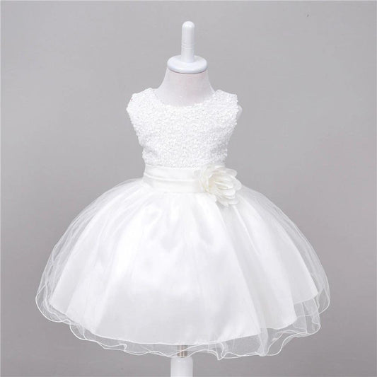 Baby Sequin Dress Flower Girl Wedding Princess Dress MANDOTOS