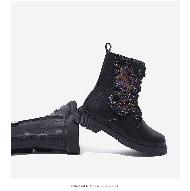 Chic Girls' Martin Boots - Stylish & Comfortable Kids' Footwear - MANDOTOS
