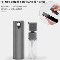 2 In 1 Phone Computer Screen Cleaner Kit For Screen Dust Removal Microfiber Cloth Set MANDOTOS