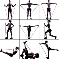 Pull Rope Elastic Rope Strength Training Set MANDOTOS