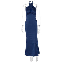 Summer Fashion Elegant Backless Sleeveless Dress MANDOTOS