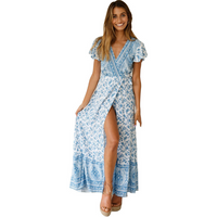 Tropical Bloom Maxi Dress