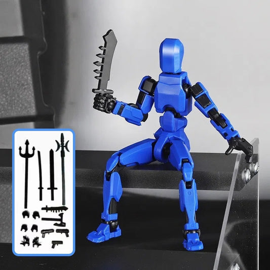 Updated And Hot-sale Multi-Jointed Movable Shapeshift Robot 3D Printed Mannequin Dummy Action Model Doll Toy Kid Gift - MANDOTOS