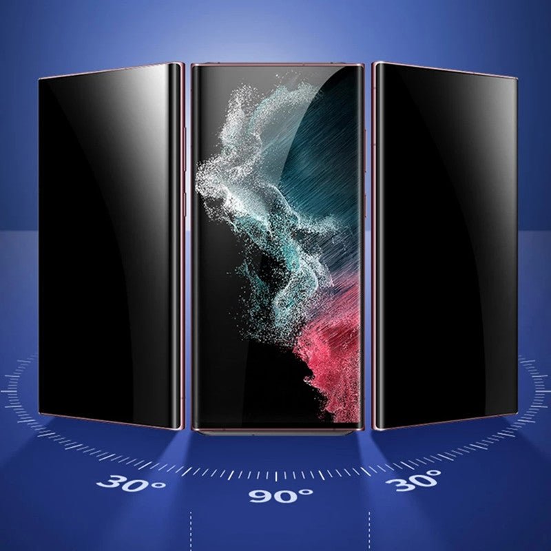 3Pcs Matte Ceramic Privacy Screen Protector for Samsung Galaxy S21 S20 S22 S23 S24 Ultra Note 20 10 S8 S9 S10 Plus Anti Spy Film - MANDOTOS INTERNATIONAL