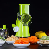 Vegetable Cutter Round Mandoline Slicer Potato Julienne Carrot Grater Cheese - MANDOTOS INTERNATIONAL0