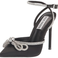 Steve Madden Womens Elegant Stiletto Black 11 - MANDOTOS INTERNATIONAL