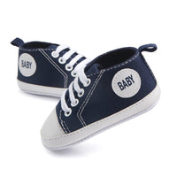 Canvas Classic Sports Sneakers Baby Boys Girls First Walkers Shoes Infant Toddler Soft Sole Anti - slip Baby Shoes - MANDOTOS INTERNATIONAL0