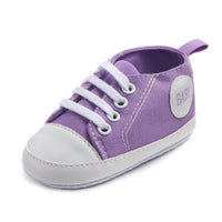 Canvas Classic Sports Sneakers Baby Boys Girls First Walkers Shoes Infant Toddler Soft Sole Anti - slip Baby Shoes - MANDOTOS INTERNATIONAL0