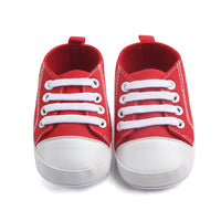 Canvas Classic Sports Sneakers Baby Boys Girls First Walkers Shoes Infant Toddler Soft Sole Anti - slip Baby Shoes - MANDOTOS INTERNATIONAL0