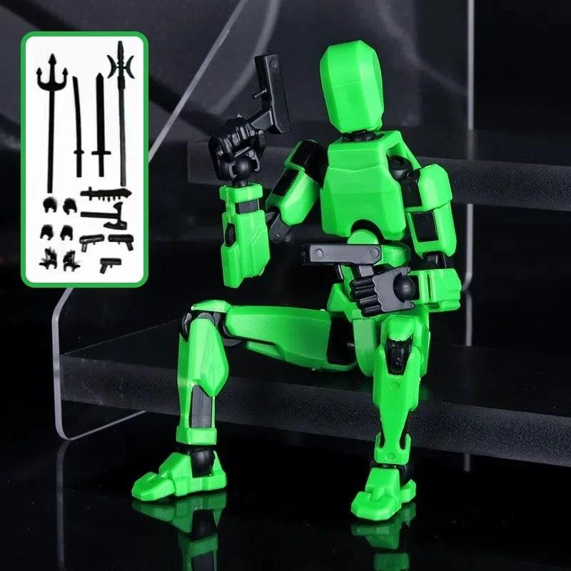 Multi-Jointed Shapeshift Robot - 3D Printed Action Model Toy - MANDOTOS