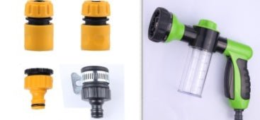 2-in-1 Car House Water Gun | 35W-150W Power | 8 Spray Types - MANDOTOS INTERNATIONAL0