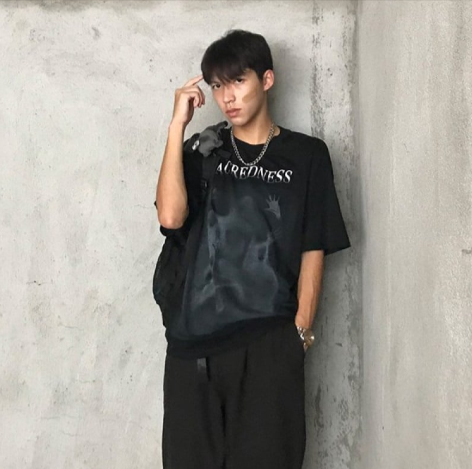 Urban Graffiti Print Tee