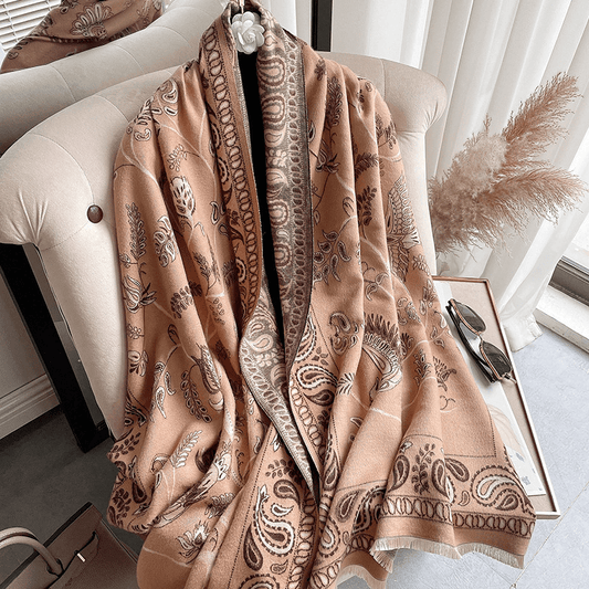 LuxeBreeze UV Scarf - MANDOTOS INTERNATIONAL