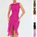 Summer Slim Skinny Sleeveless Dress For Women Fashion Party Club Dresses - MANDOTOS