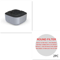 Smoke Removal Air Purification Ashtray Anion Purification Practical Automatic Purifier Ashtray Portable Gadgets For Car Ashtray MANDOTOS