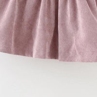 spring new Korean dress children's skirt, baby girl dress, baby spring blouse, corduroy - MANDOTOS INTERNATIONAL0