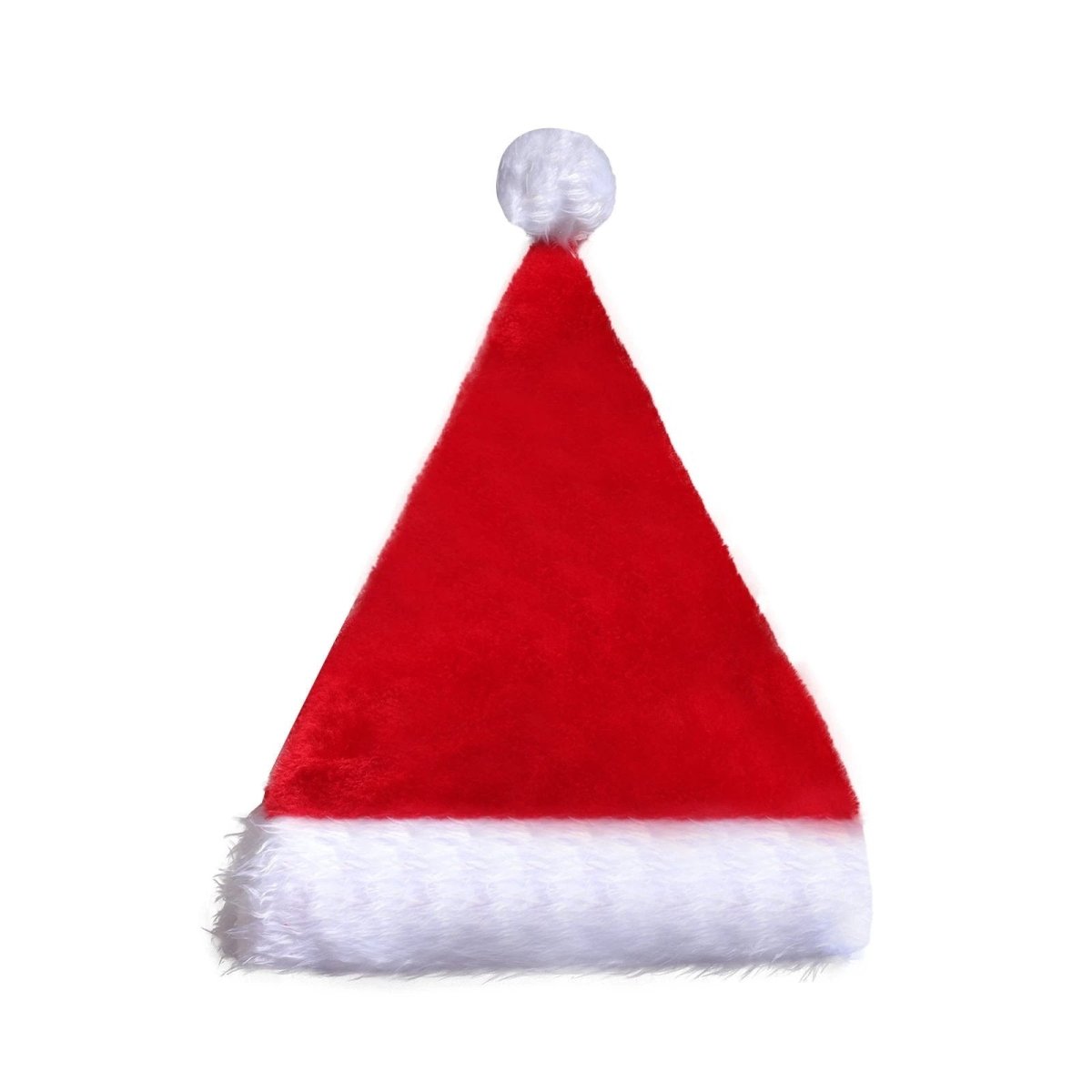 Mandotos Christmas Hat LED Light Plush Luminous Santa Hat For Children And Adults - MANDOTOS