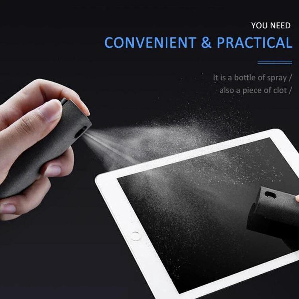 2 In 1 Phone Computer Screen Cleaner Kit For Screen Dust Removal Microfiber Cloth Set MANDOTOS