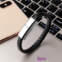 New Bracelet Charger USB Charging Cable Data Charging Cord For IPhone14 13 Max USB C Cable For Phone Micro Cable - MANDOTOS INTERNATIONAL0