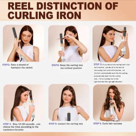 5-in-1 Hair Styler Brush - MANDOTOS