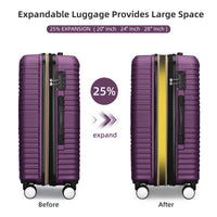 5-Piece Family Travel Luggage Set with Vanity Case - Elegant, Portable & Impact-Resistant - MANDOTOS INTERNATIONAL
