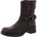 Steve Madden Brixton Moto Boot Brown 8 - MANDOTOS INTERNATIONAL