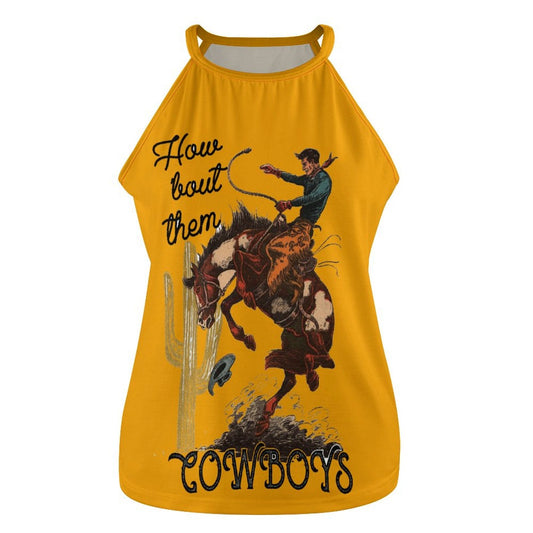How Bout Them Cowboys Vintage Western Tank Top