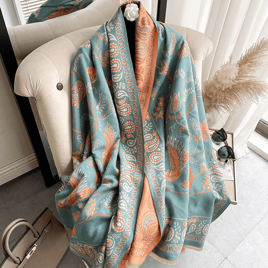 LuxeBreeze UV Scarf - MANDOTOS INTERNATIONAL